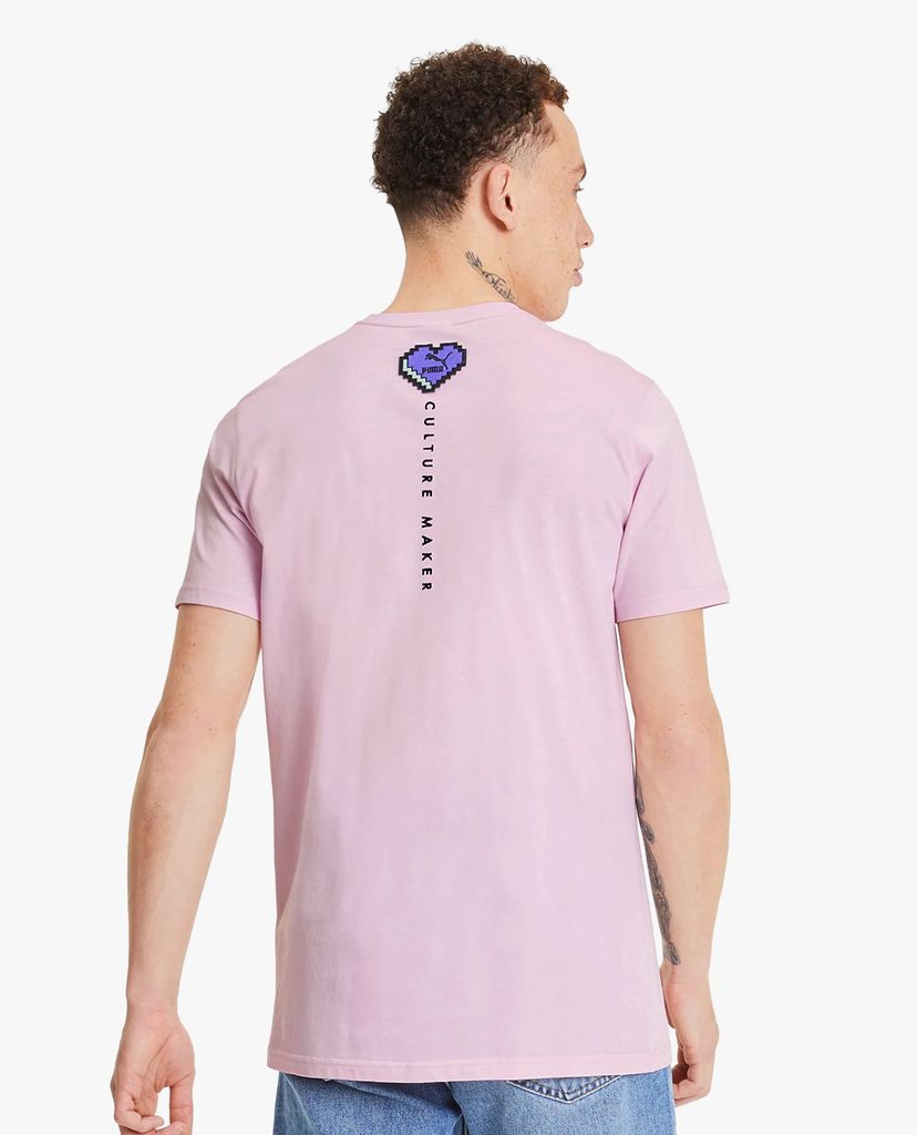 PUMA - Áo thun thể thao chi tiêt sấm sét Digital Love