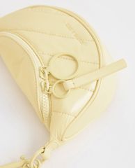 CHARLES & KEITH - Túi đeo vai yên ngựa có nếp nhăn hiệu ứng Nylon thời trang