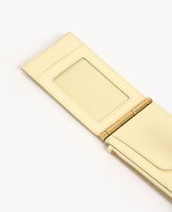 CHARLES & KEITH - Ví đựng name card nữ Zip & Snap Button