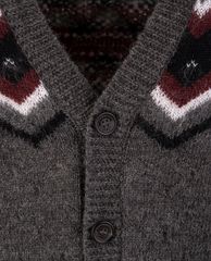 DSQUARED2 - Áo cardigan nam cổ V nút cài Buttons And Inlay