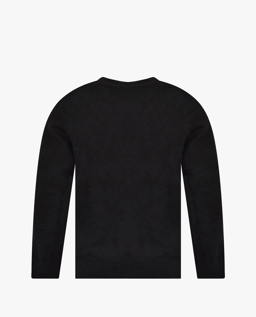 DSQUARED2 - Áo len nam cổ tròn tay dài Mini D2Leaf