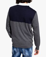 DSQUARED2 - Áo len nam cổ tròn tay dài DSQ2 R/N