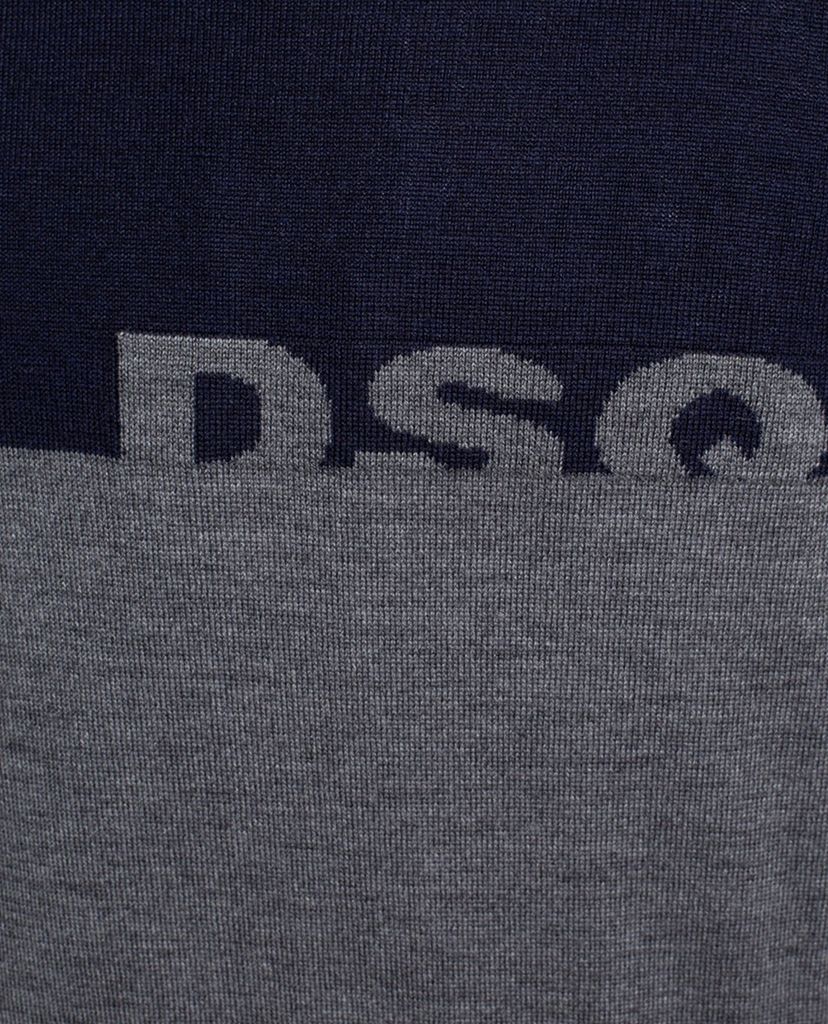 DSQUARED2 - Áo len nam cổ tròn tay dài DSQ2 R/N