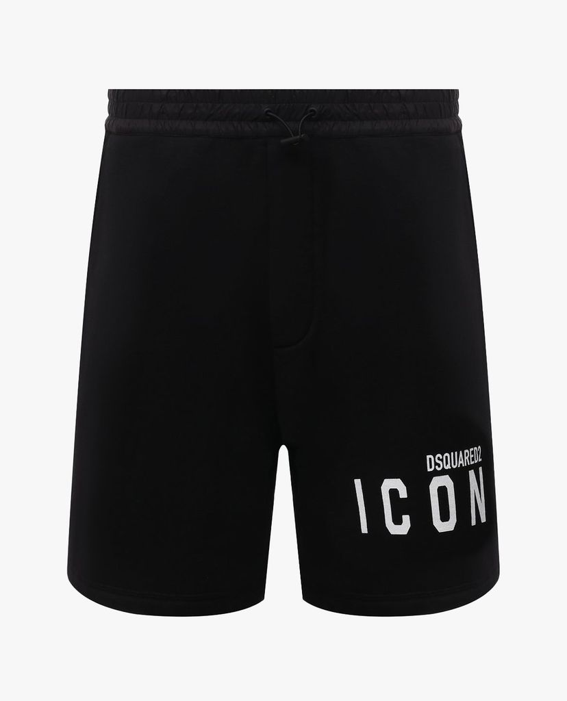 DSQUARED2 - Quần shorts nam ống rộng Icon