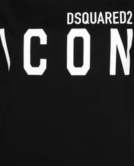 DSQUARED2 - Đầm mini cổ tròn ngắn tay dáng suông Icon