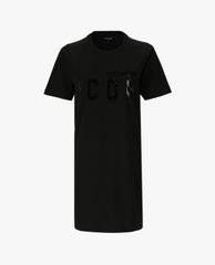 DSQUARED2 - Đầm mini ngắn tay phom ôm Icon