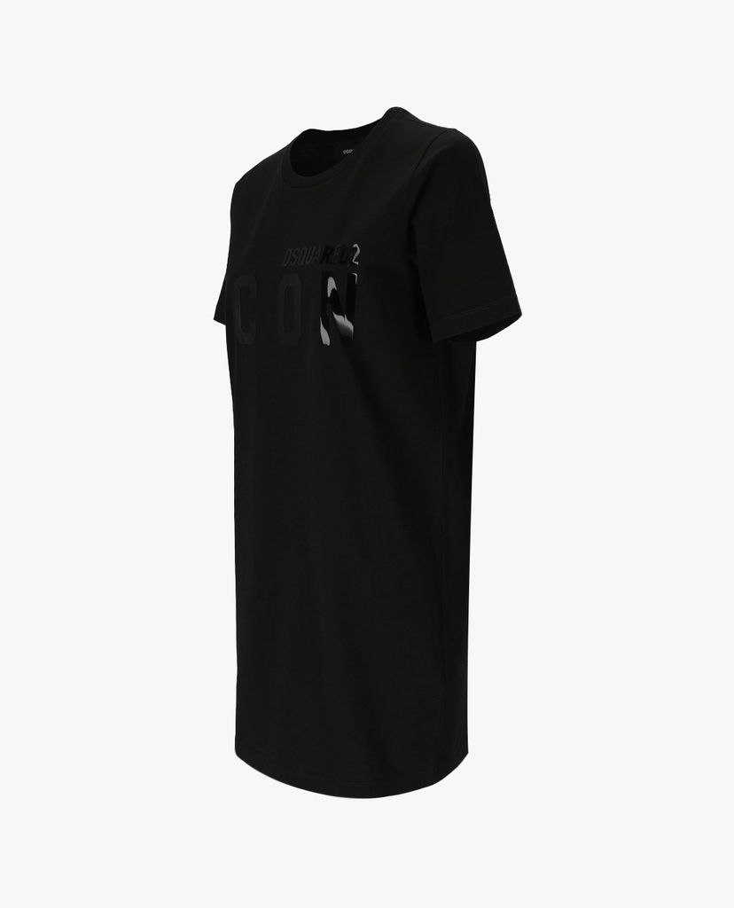 DSQUARED2 - Đầm mini ngắn tay phom ôm Icon