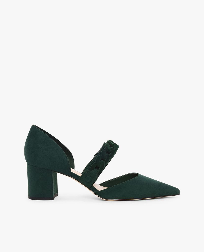 CHARLES & KEITH - Giày cao gót mũi nhọn Chain Detail Pointed
