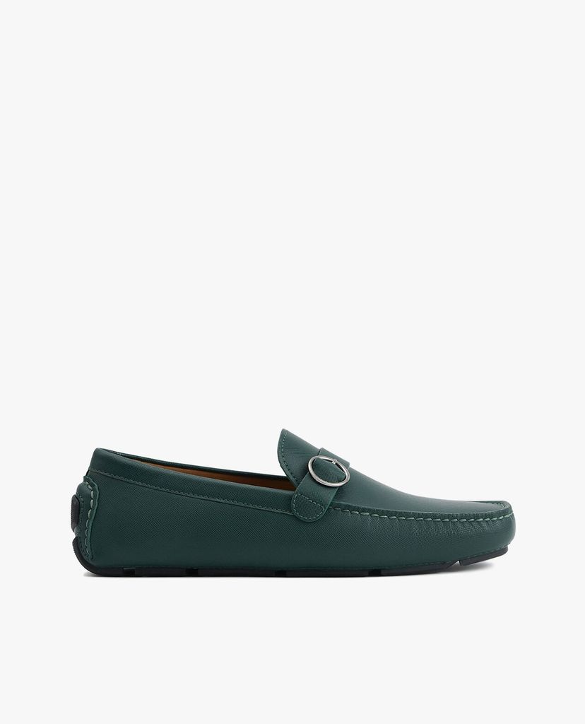 PEDRO - Giày lười nam khóa tròn Buckle Detailing