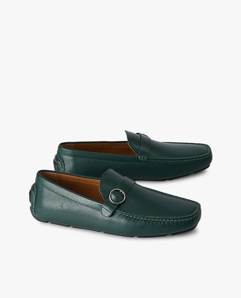 PEDRO - Giày lười nam khóa tròn Buckle Detailing