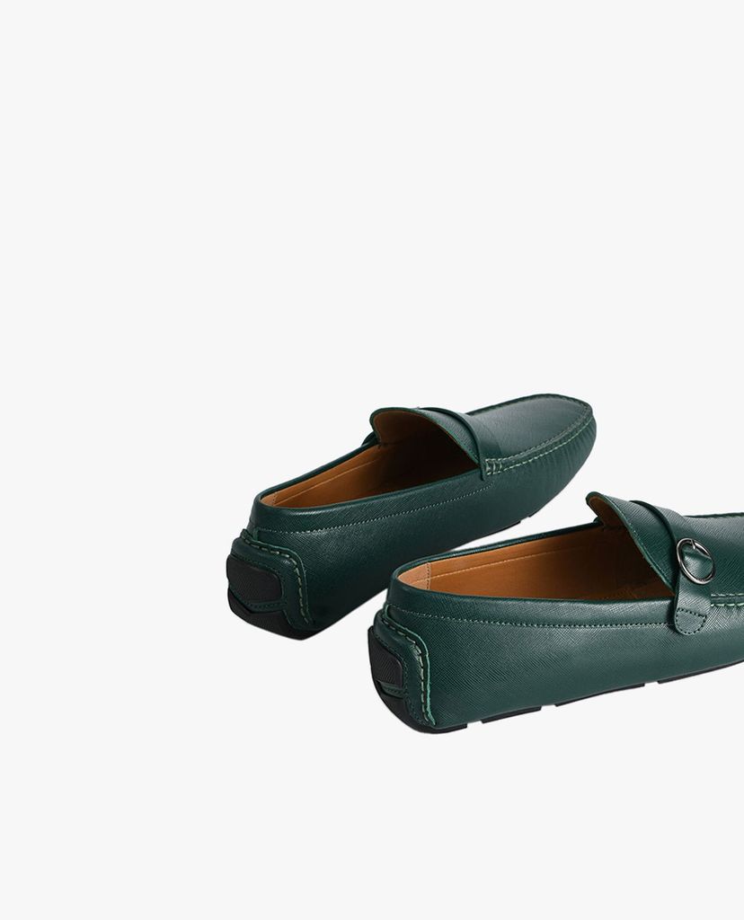 PEDRO - Giày lười nam khóa tròn Buckle Detailing