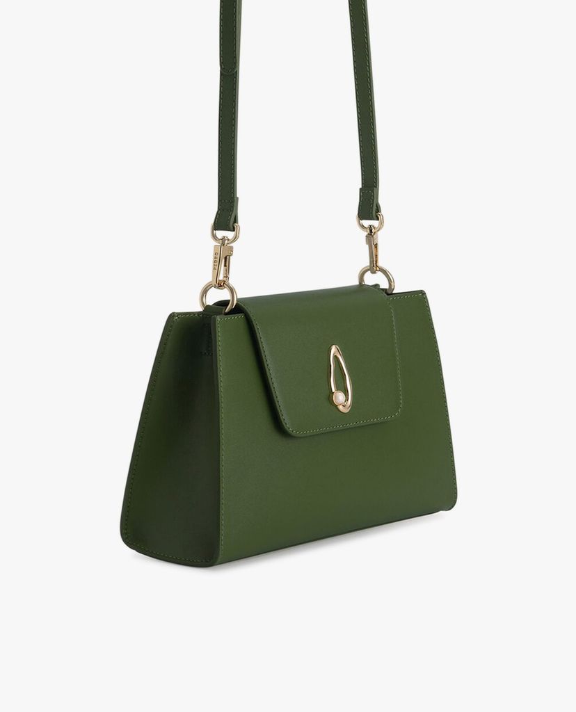 PEDRO - Túi xách tay nữ chữ nhật Leather Top Pearl Strap