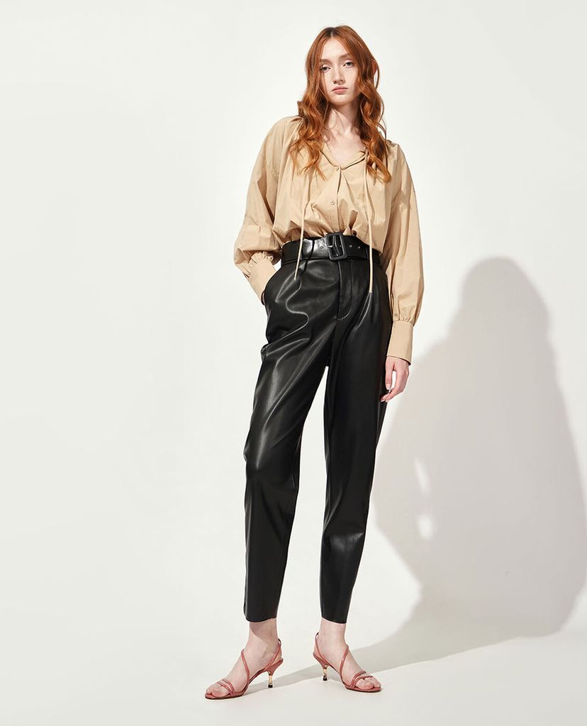 CHARLES & KEITH - Giày sandal cao gót Strappy Metallic