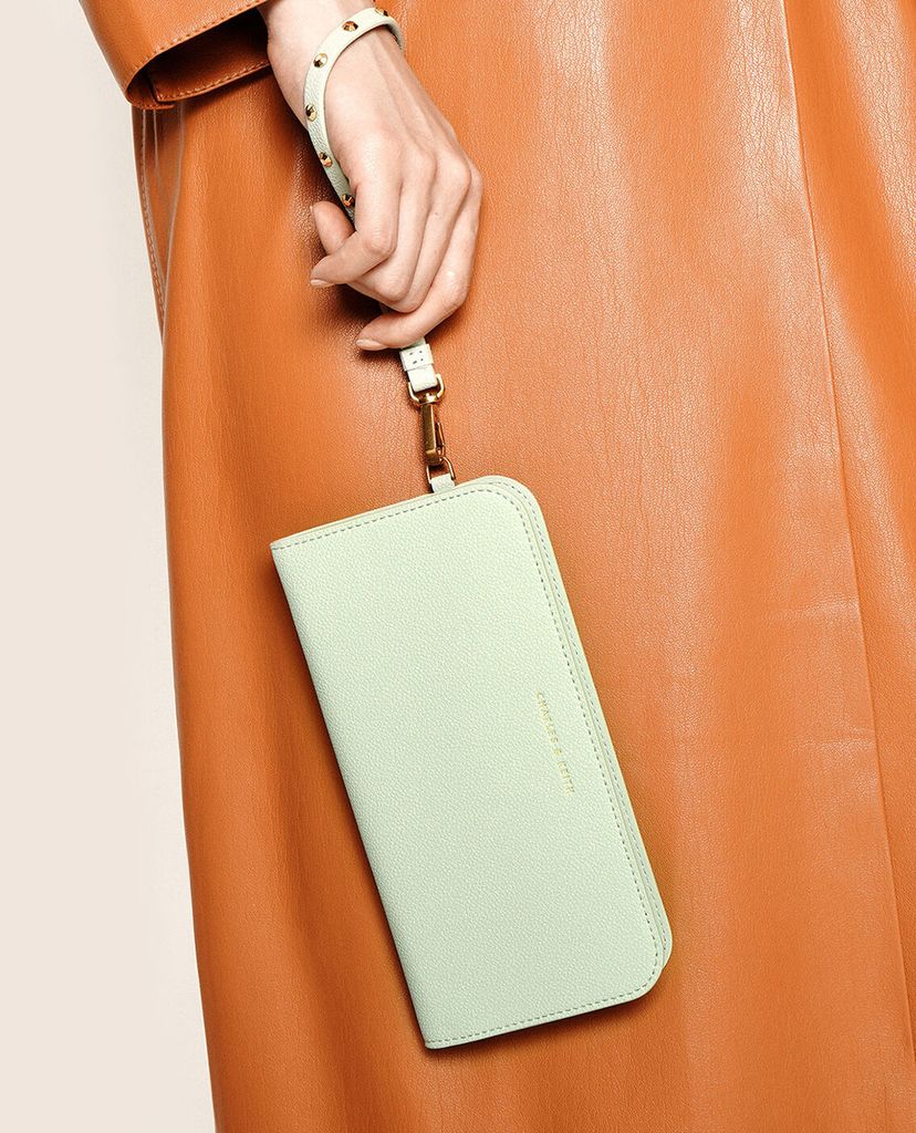 CHARLES & KEITH - Ví cầm tay nữ chữ nhật Long Wristlet
