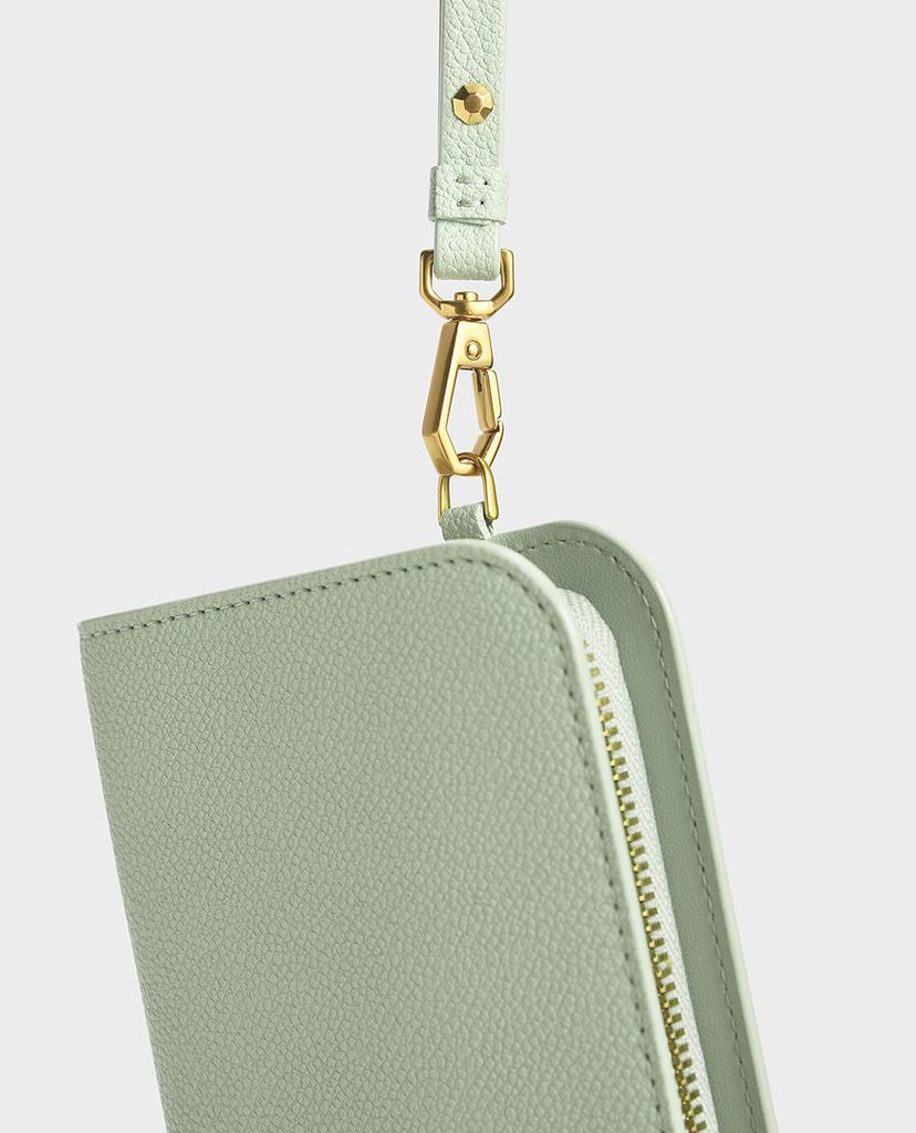 CHARLES & KEITH - Ví cầm tay nữ chữ nhật Long Wristlet