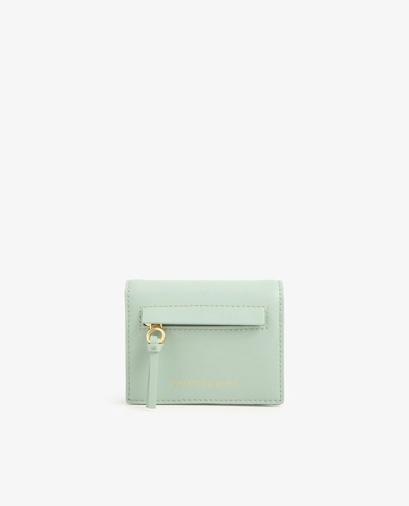 CHARLES & KEITH - Ví đựng name card nữ nắp gập Front Zip