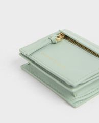 CHARLES & KEITH - Ví đựng name card nữ nắp gập Front Zip