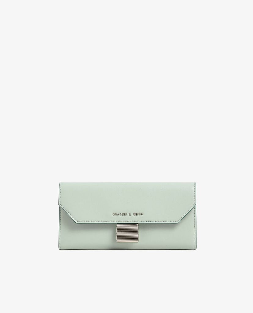 CHARLES & KEITH - Ví cầm tay Mini Metal Push Lock