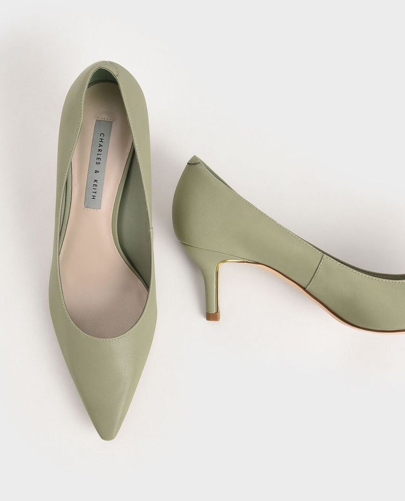 CHARLES & KEITH - Giày cao gót mũi nhọn Pointed Toe