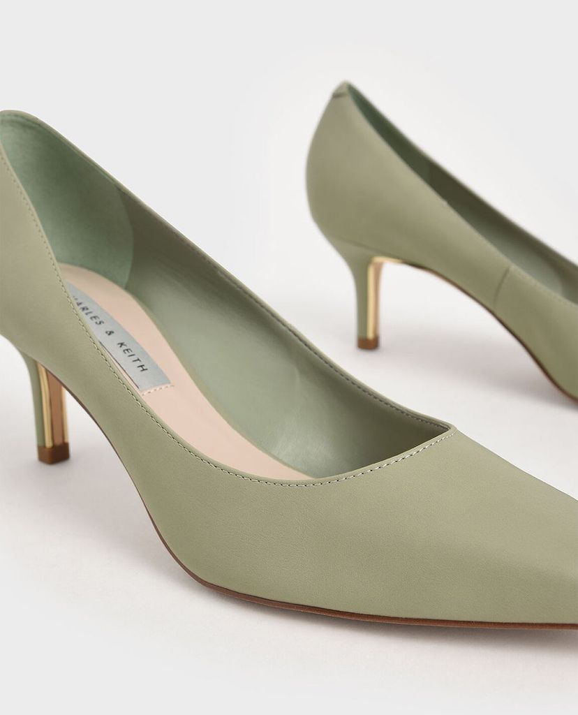 CHARLES & KEITH - Giày cao gót mũi nhọn Pointed Toe