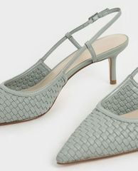 CHARLES & KEITH - Giày cao gót mũi nhọn quai mảnh hiện đại