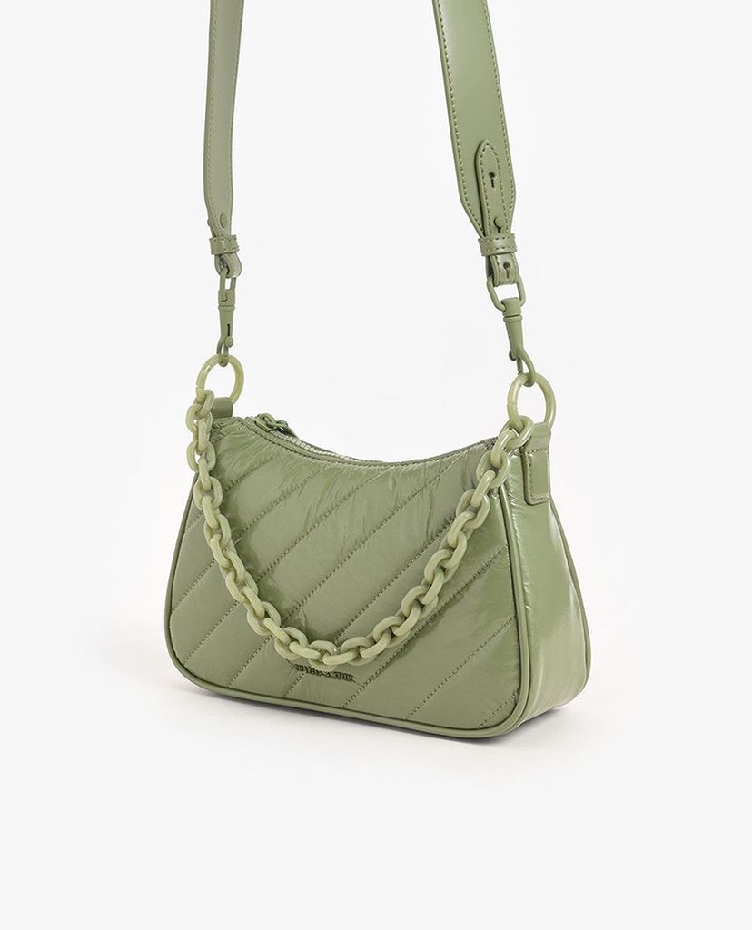 CHARLES & KEITH - Túi đeo vai nữ Glow In The Dark