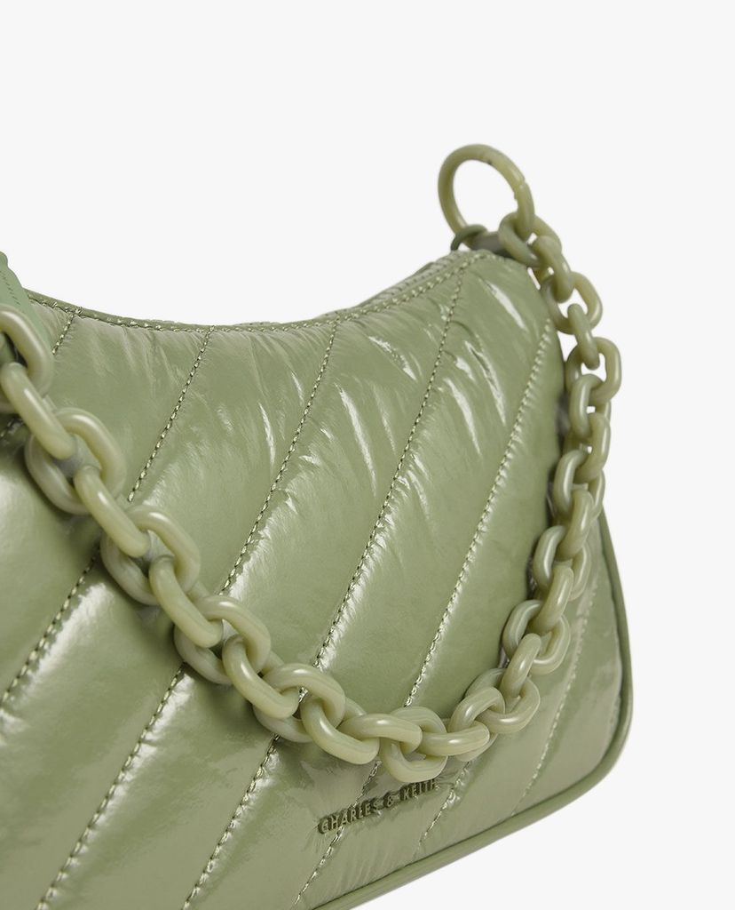 CHARLES & KEITH - Túi đeo vai nữ Glow In The Dark