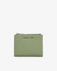 CHARLES & KEITH - Ví nữ dạng gập Mini Top Zip