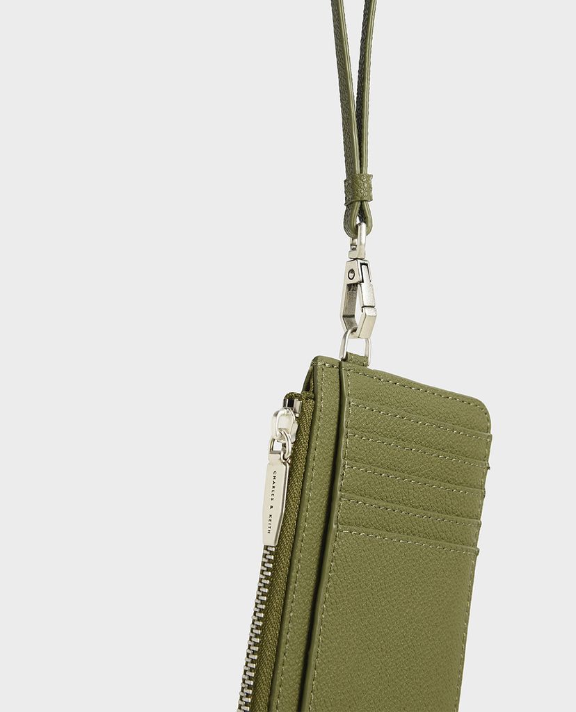 CHARLES & KEITH - Ví đựng name card Top Zip