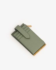 CHARLES & KEITH - Ví đựng name card nữ Zip & Snap Button