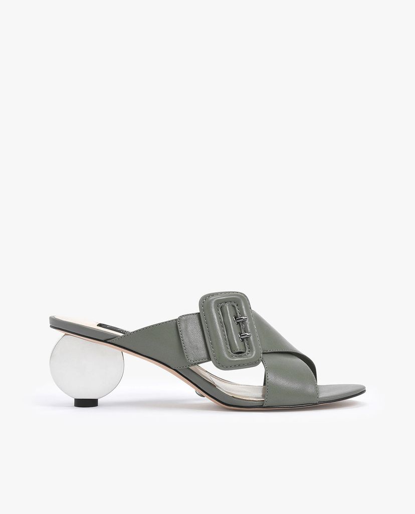 CHARLES & KEITH - Giày cao gót quai chéo Sculptural