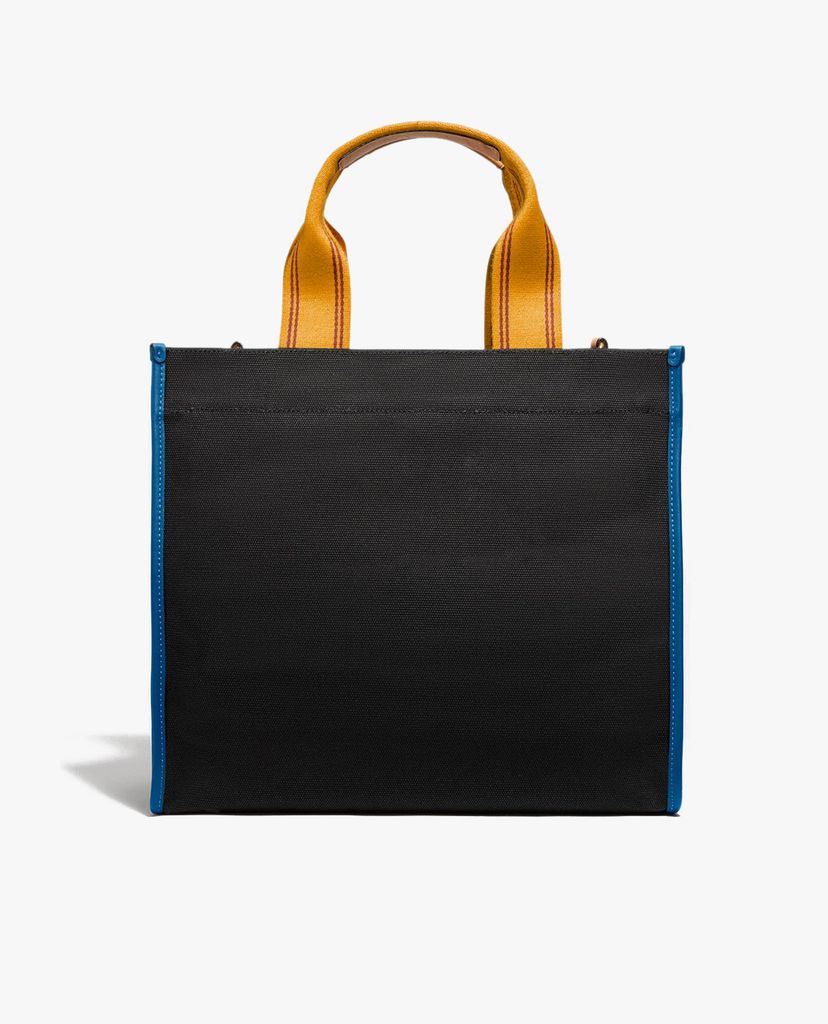 COACH - Túi tote nữ phom vuông 34 With Skyline Big Apple Camp Print
