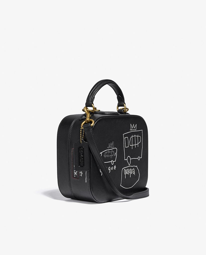 COACH - Túi xách nữ hình hộp vuông Coach X Jean Michel Basquiat Square