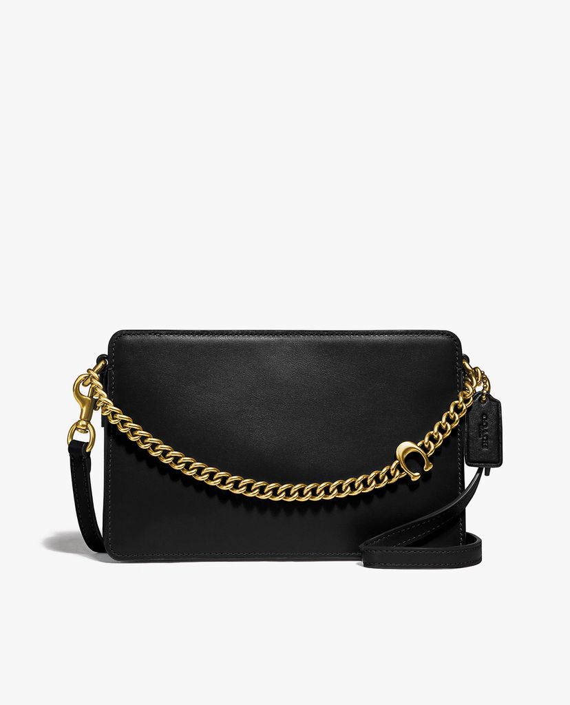 COACH - Túi đeo chéo nữ chữ nhật Signature Chain