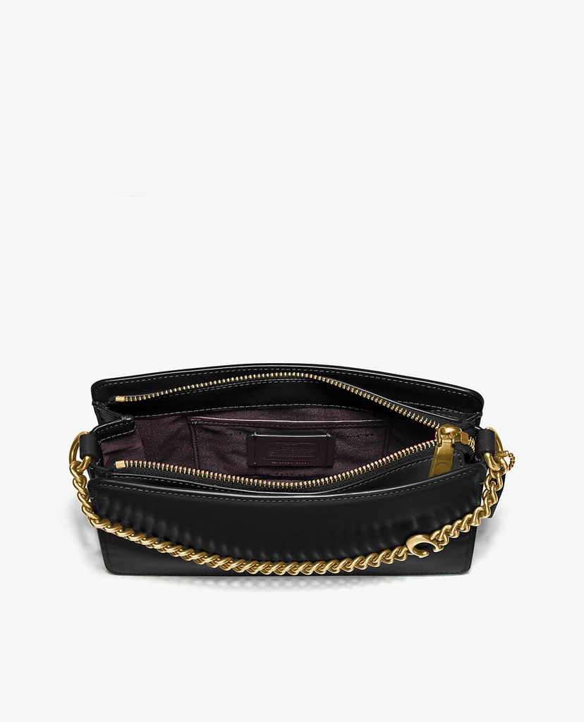 COACH - Túi đeo chéo nữ chữ nhật Signature Chain