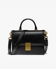 COACH - Túi đeo vai nữ nắp gập Hutton