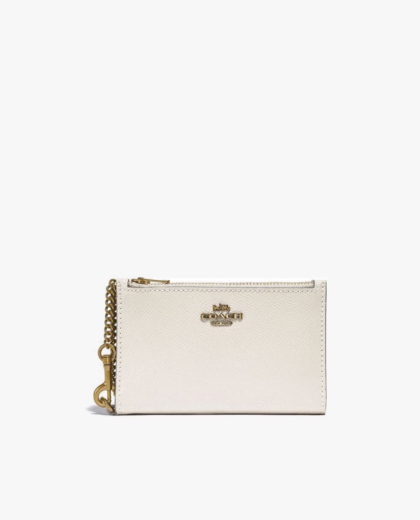 COACH - Ví đựng name card Zip Chain