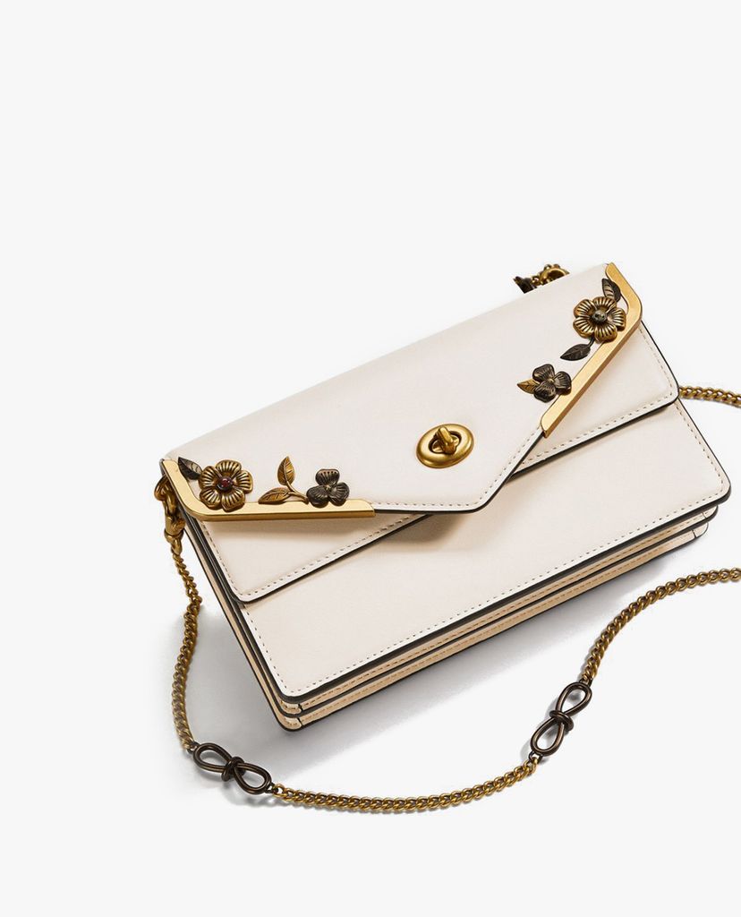 COACH - Túi đeo chéo nữ chữ nhật nắp gập Aster