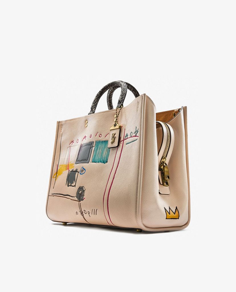 COACH - Túi xách nữ chữ nhật COACH X Jean-Michel Basquiat Rogue 39