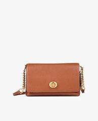 COACH - Túi đeo chéo nữ chữ nhật nắp gập Crosstown