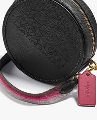 COACH - Túi đeo vai nữ phom tròn hiện đại