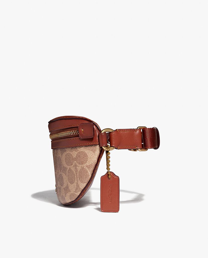 COACH - Túi bao tử nữ Signature Canvas