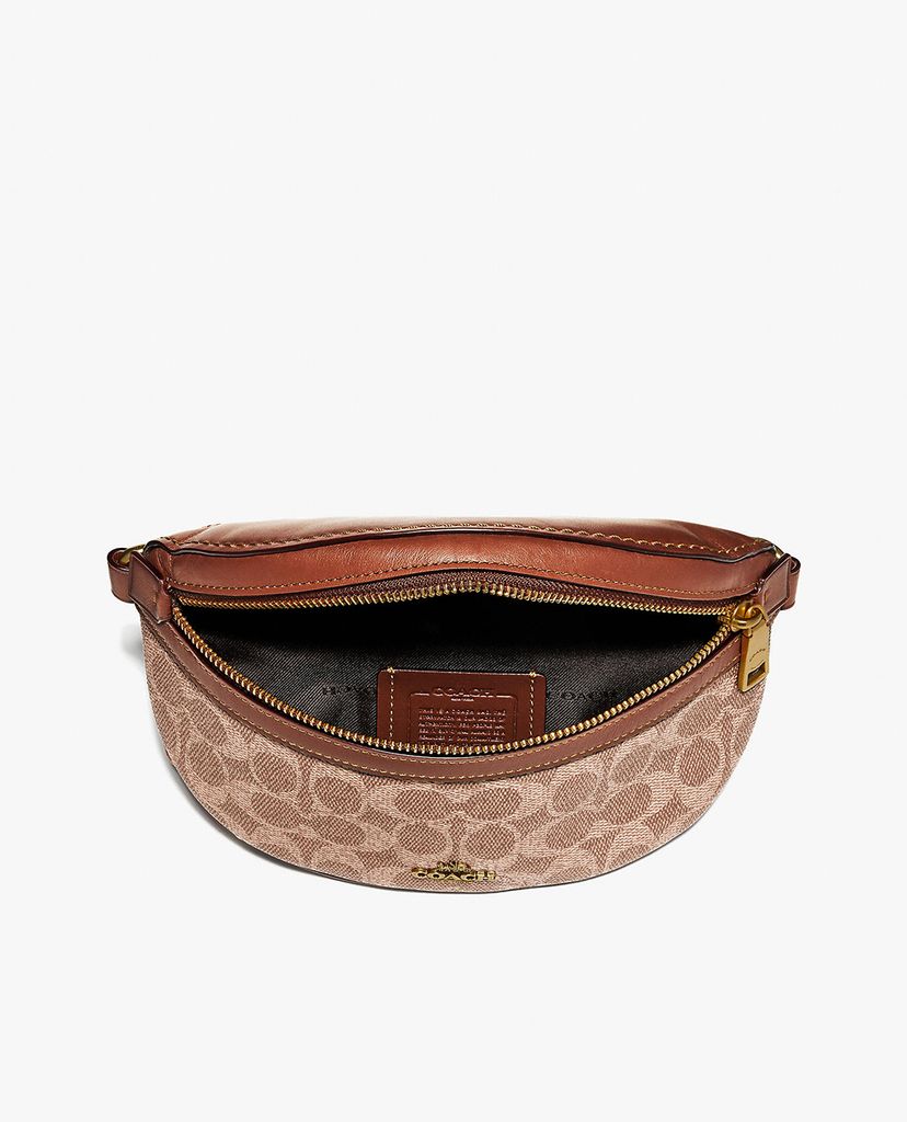 COACH - Túi bao tử nữ Signature Canvas