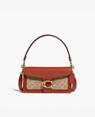 COACH - Túi đeo vai chữ nhật nắp gập Tabby 26