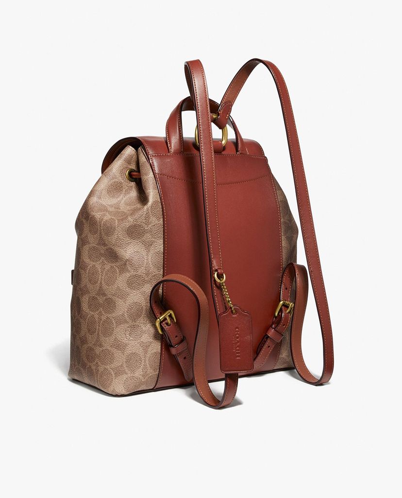COACH - Balo nữ dây rút Evie