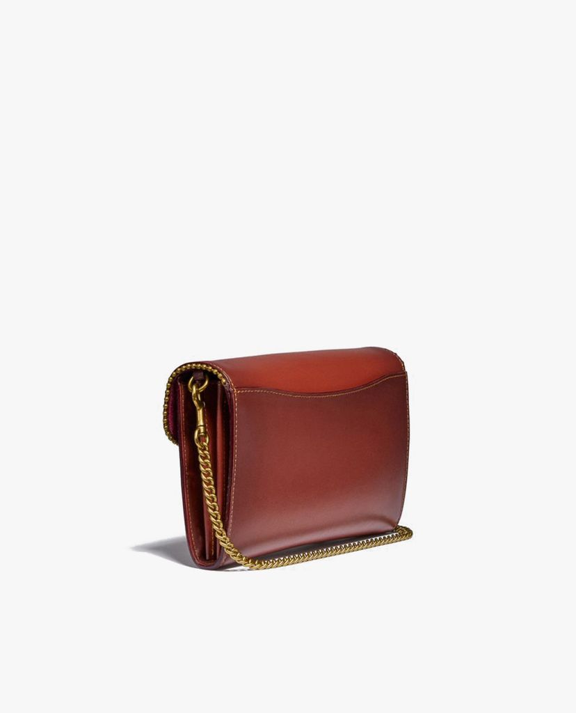 COACH - Ví cầm tay nữ chữ nhật Tabby Signature Canvas With Beadchain