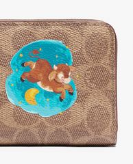 COACH - Ví nữ phối khóa zip Celeste Convertible Hobo