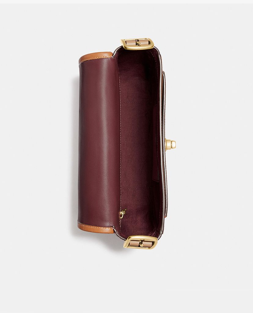 COACH - Túi đeo chéo nắp gập Rambler Crossbody In Signature Canvas
