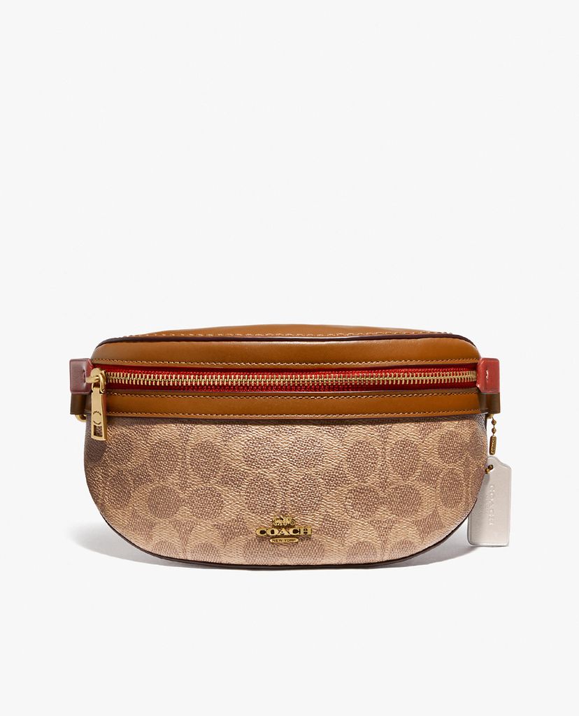 COACH - Túi bao tử nữ Bethany Signature Canvas