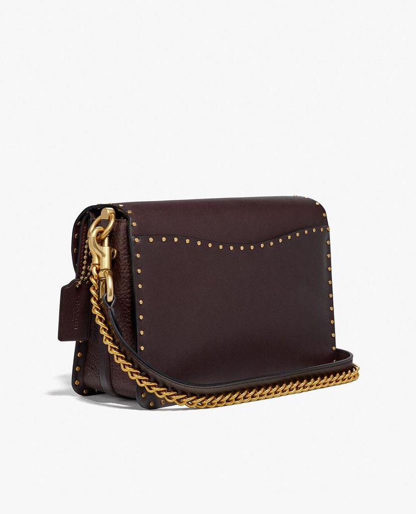 COACH - Túi đeo vai chữ nhật nắp gập Bolsa Dreamer